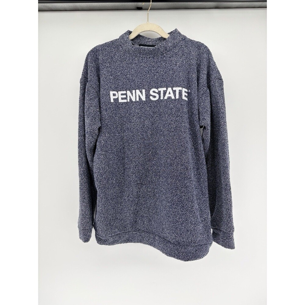 NWT Woolly Threads Reverse Loop Penn State Mockneck Pullover Sweatshirt USA Made
